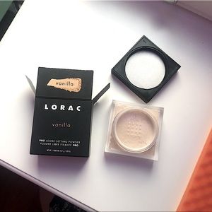 LORAC pro loose setting powder color vanilla